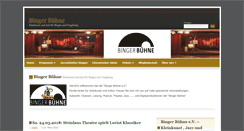 Desktop Screenshot of bingerbuehne.de