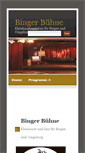 Mobile Screenshot of bingerbuehne.de